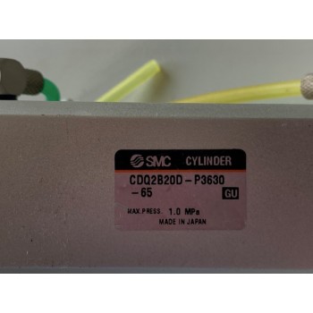 SMC CDQ2B20D-P3630-65 Cylinder w/ D-F79 REED Switch